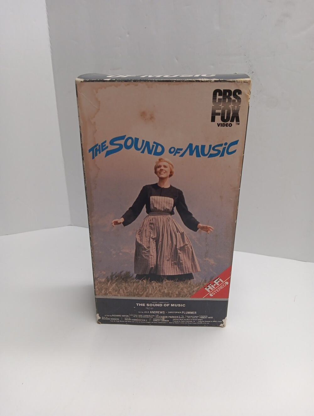 The Sound of Music (VHS, 1986, 2-Tape Set) CBS Fox